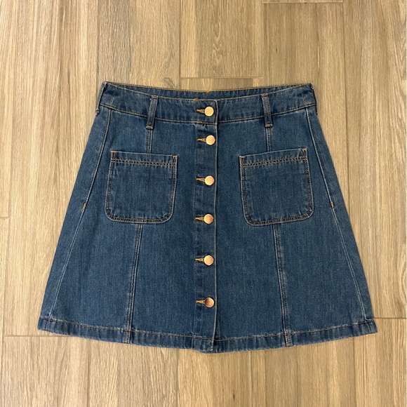 Denim skirt size US 8 - Picture 1 of 7